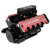TOYAN FS-V800 V8 Nitro Engine 28cc - Build Your Own Working V8 Engine Model Kit